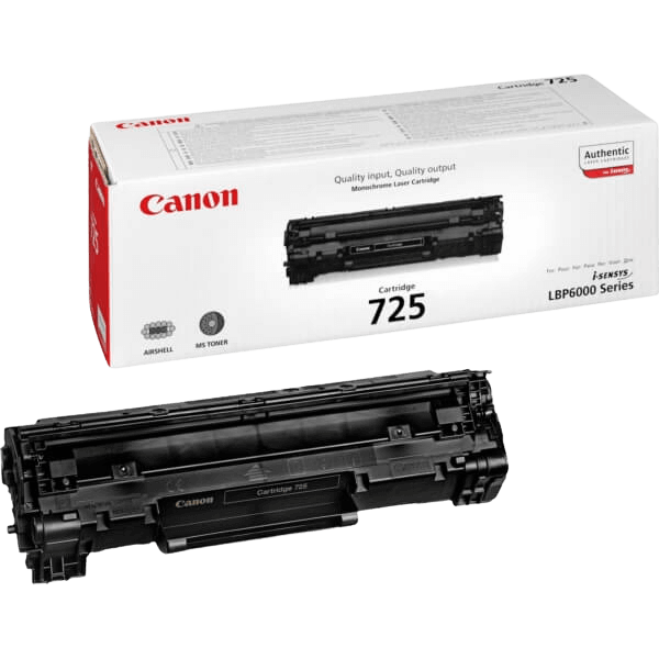 Canon Original CRG 725 3484B002 svart toner | Innehåll: 1600 sidor