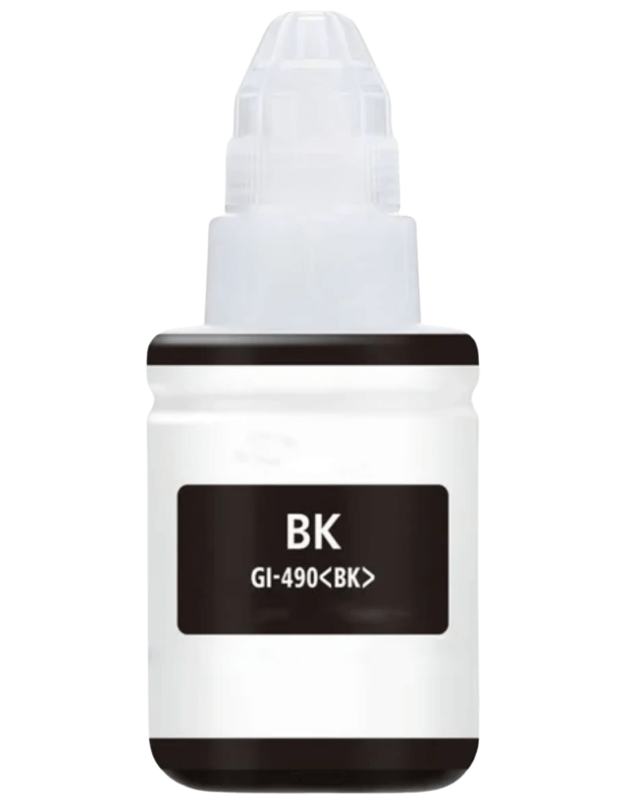 PixoJet Canon GI-490BK 0663C001 svart bläck refill | Innehåll: 100 ml.