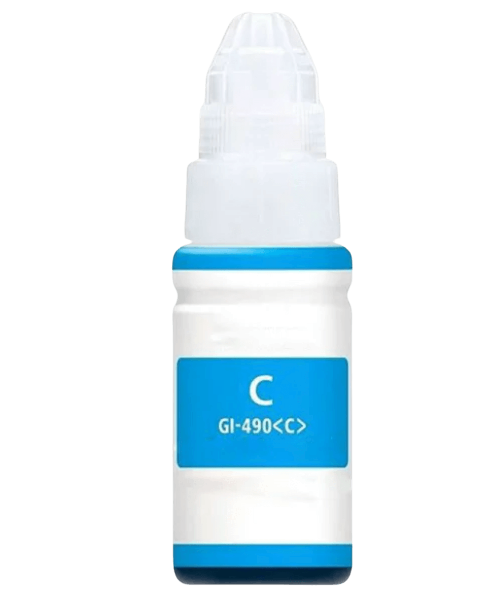 PixoJet Canon GI-490C 0664C001 cyan bläck refill | Innehåll: 100 ml.