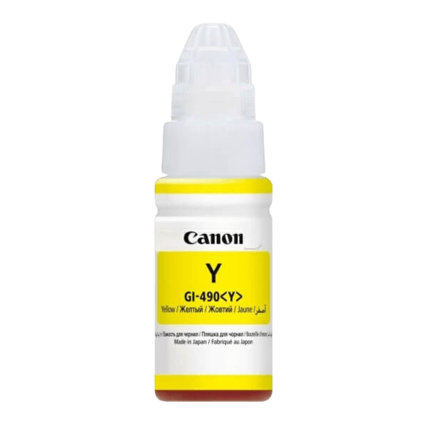 Canon Original GI-490Y 0666C001 gul bläck refill | Innehåll: 70 ml.