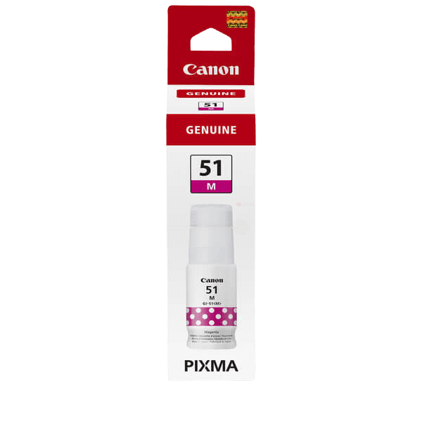 Canon Original GI-51M 4547C001 magenta bläck refill | Innehåll: 70 ml.