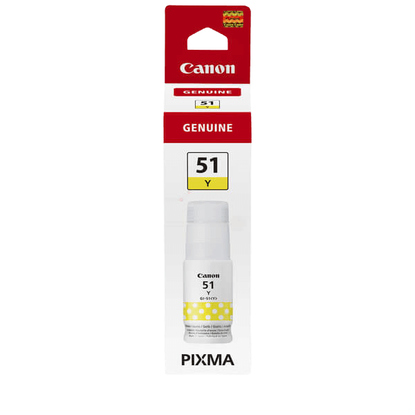 Canon Original GI-51Y 4548C001 gul bläck refill | Innehåll: 70 ml.