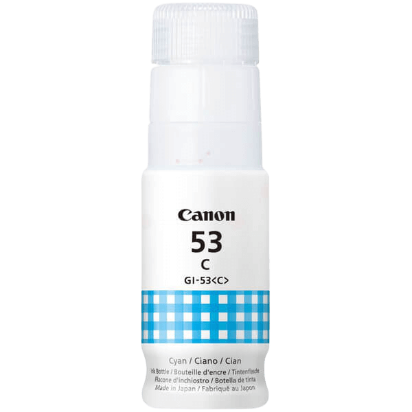 Canon Original GI-53C 4673C001 cyan bläck refill | Innehåll: 60 ml.