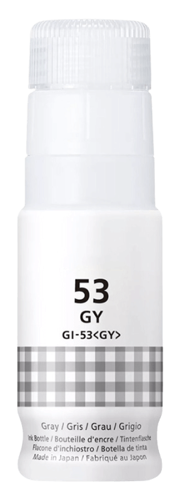PixoJet Canon GI-53GY 4708C001 grå bläck refill | Innehåll: 60 ml.