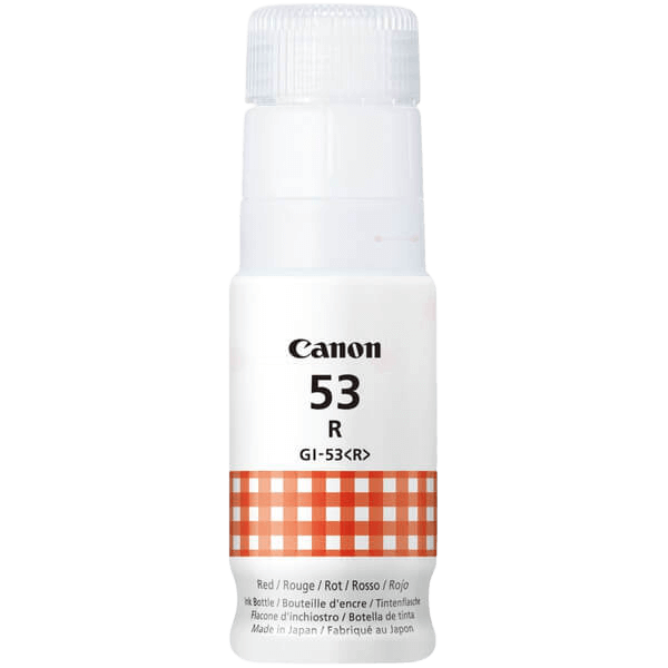 Canon Original GI-53R 4717C001 röd bläck refill | Innehåll: 60 ml.