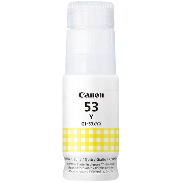 Canon Original GI-53Y 4690C001 gul bläck refill | Innehåll: 60 ml.