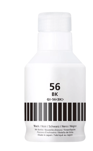 PixoJet Canon GI-56BK 4412C001 svart bläck refill | Innehåll: 135 ml.
