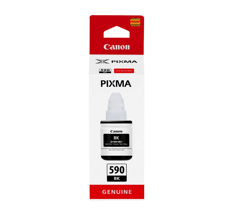 Canon Original GI-590BK 1603C001 svart bläck refill | Innehåll: 135 ml.