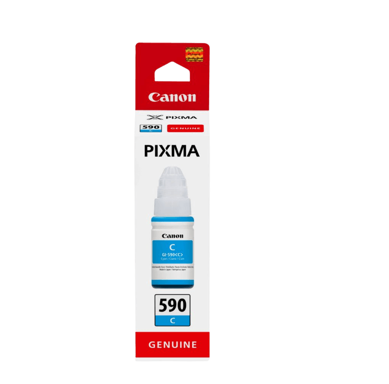 Canon Original GI-590C 1604C001 cyan bläck refill | Innehåll: 70 ml.