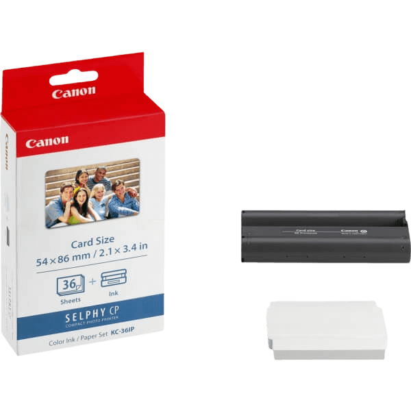 Canon Original KC-36IP 7739A001 5 x 9 cm 3 färger i en rabattpaket | Innehåll: 36 sidor