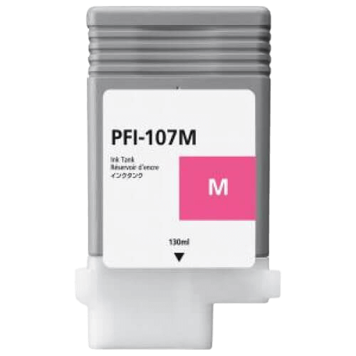 PixoJet Canon PFI-107M 6707B001 magenta bläckpatron | Innehåll: 130 ml.
