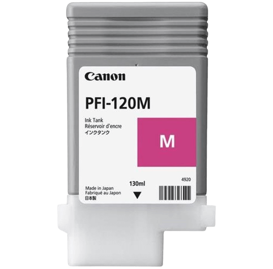 Canon Original PFI-120M 2887C001 magenta bläckpatron | Innehåll: 130 ml.