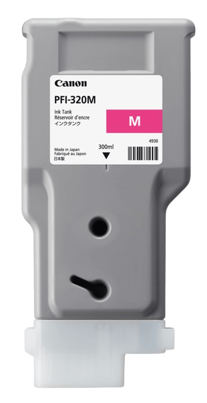 Canon Original PFI-320M 2892C001 XL magenta bläckpatron | Innehåll: 300 ml.
