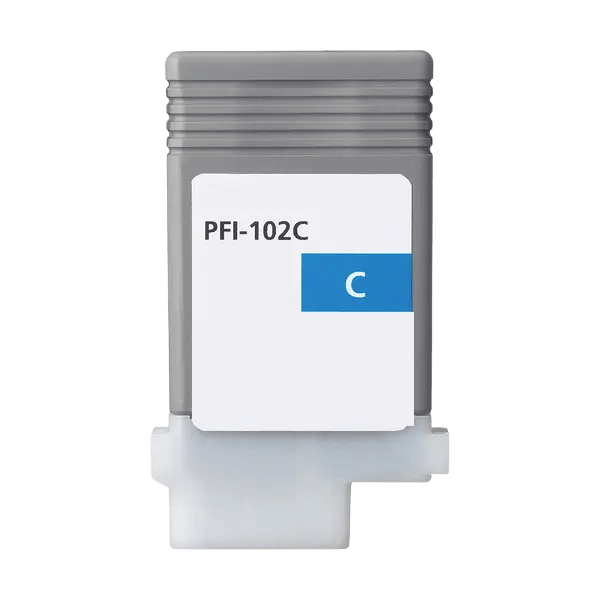 PixoJet Canon PFI102C 0896B001 cyan bläckpatron | Innehåll: 130 ml.