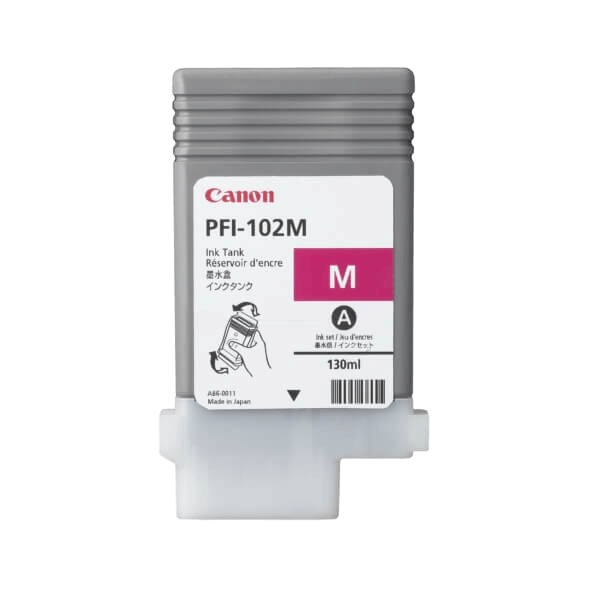 Canon Original PFI102M 0897B001 magenta bläckpatron | Innehåll: 130 sidor