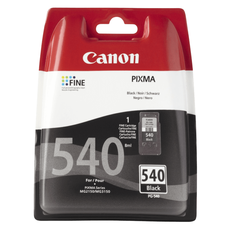 Canon Original PG-540 5225B001 svart bläckpatron | Innehåll: 8 ml.