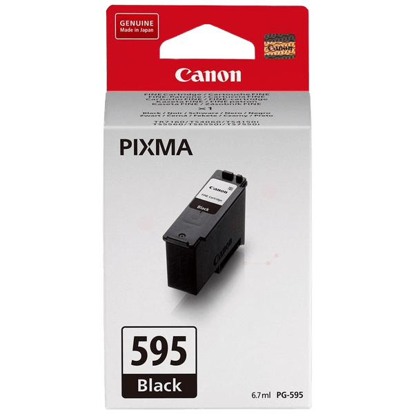 Canon Original PG-595 7171C001 svart bläckpatron | Innehåll: 6,7 ml.