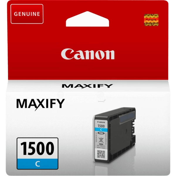 Canon Original PGI-1500C 9229B001 cyan bläckpatron | Innehåll: 300 sidor
