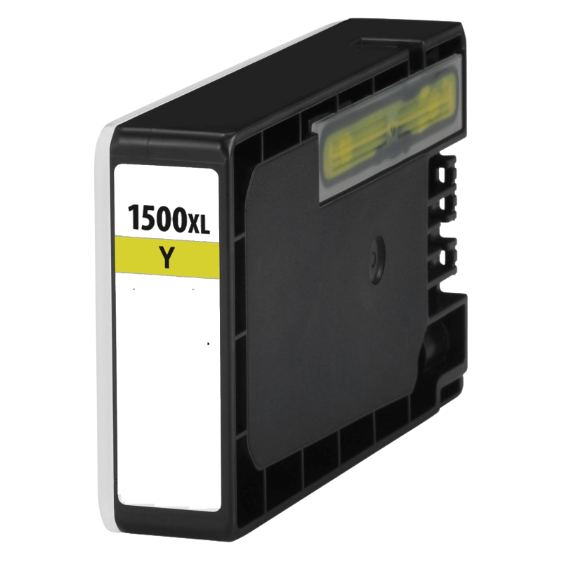 PixoJet Canon PGI-1500XL 9195B001 gul bläckpatron | Innehåll: 12 ml.