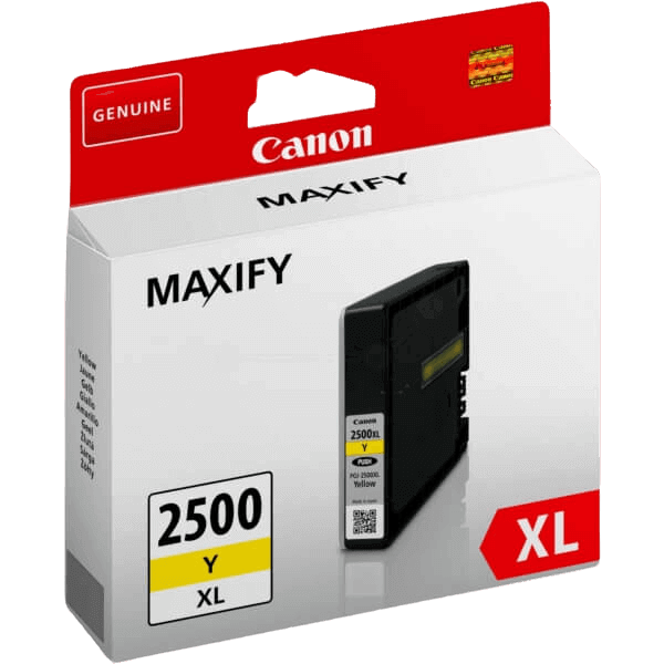 Canon Original PGI-2500YXL 9267B001 gul bläckpatron | Innehåll: 19.3 ml.