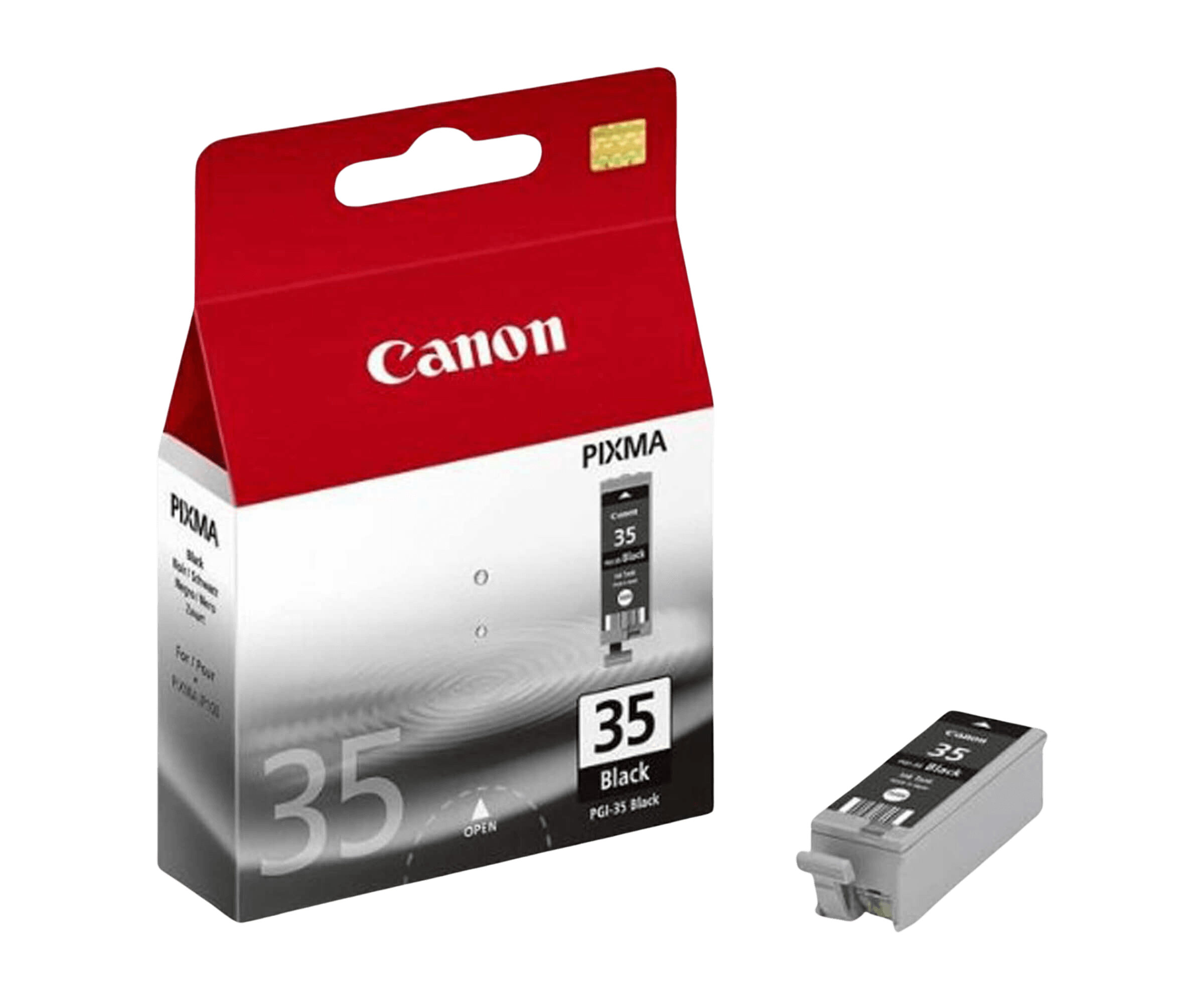 Canon Original PGI-35BK 1509B012 twin pack svart bläckpatron | Innehåll: 380 sidor