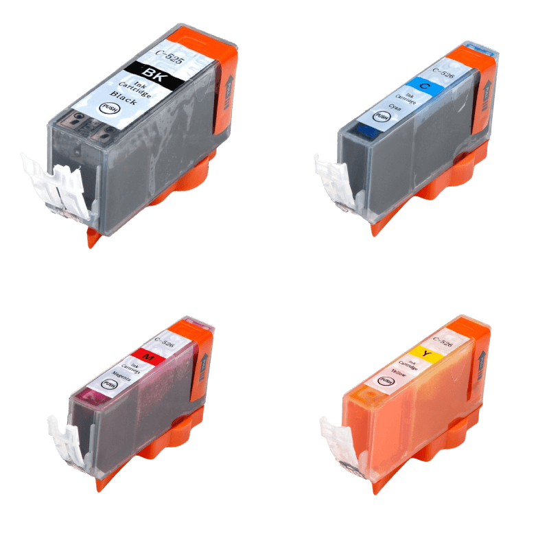 PixoJet Canon PGI-525PG rabattpaket - 4 st.