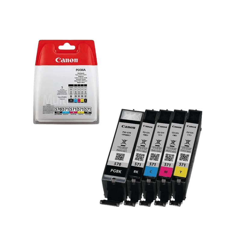 Canon Original PGI-570 - CLI-571 0372C004 CMYK rabattpaket