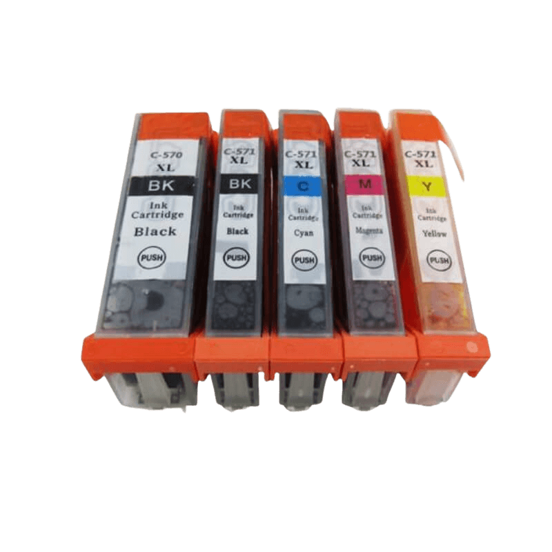 PixoJet Canon PGI-570 PG XL rabattpaket - 5 st.