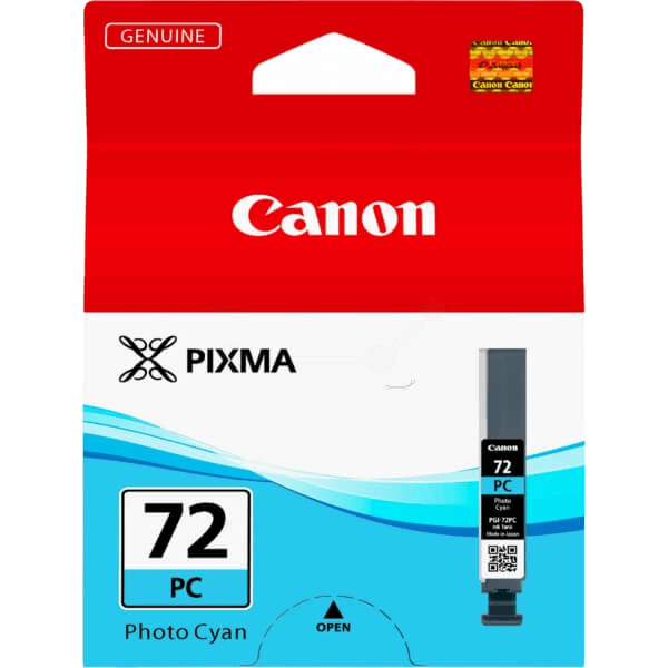 Canon Original PGI-72PC 6407B001 foto cyan bläckpatron | Innehåll: 14 ml.