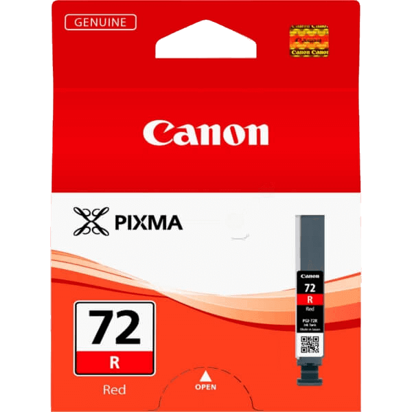 Canon Original PGI-72R 6410B001 röd bläckpatron | Innehåll: 14 ml.