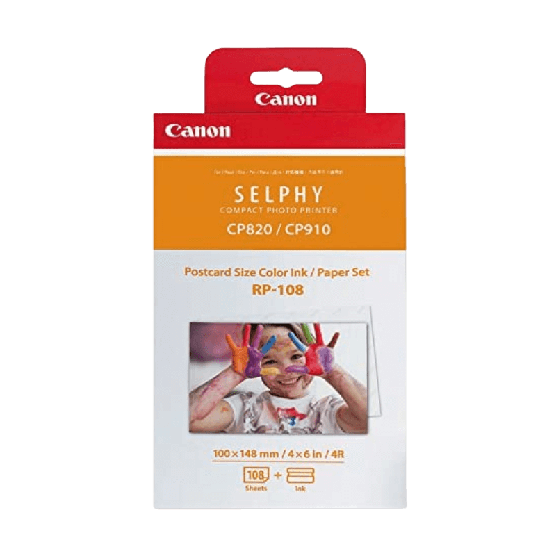 Canon Original RP-108 8568B001 100 x148mm 3 färger i en rabattpaket | Innehåll: 108 sidor