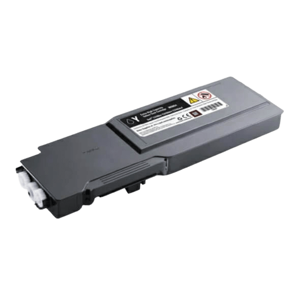 Dell Original 593-11120 F8N91 XXL gul toner | Innehåll: 9000 sidor