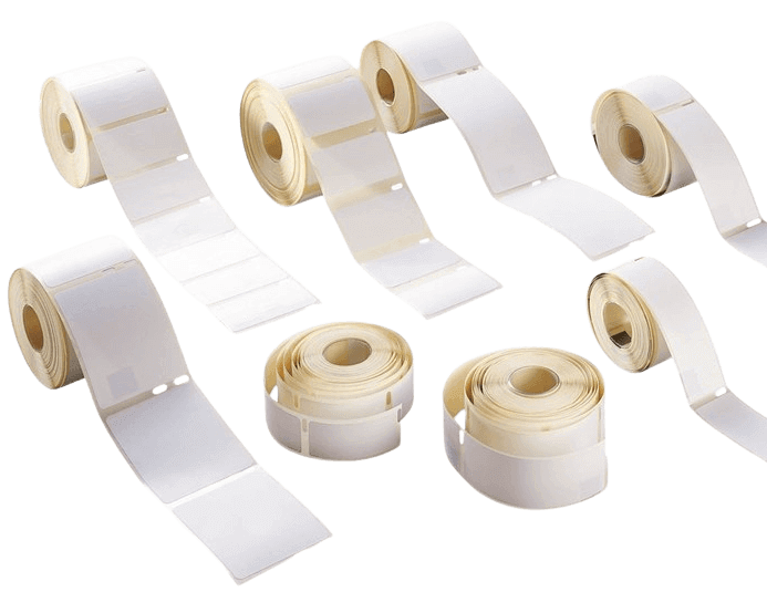 PixoJet Dymo S0720920 53710 24 mm x 7 m Svart text / Genomskinlig tejp