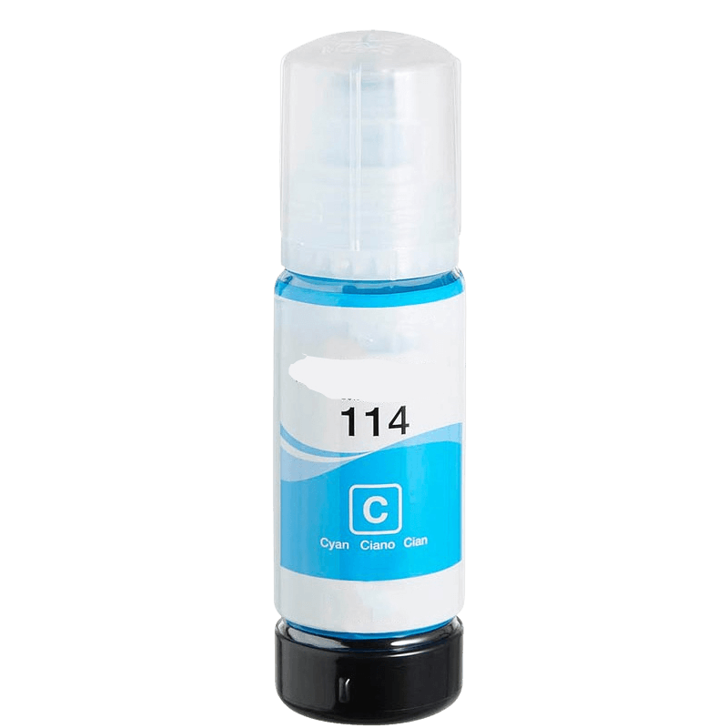 PixoJet Epson 114 C13T07B240 cyan bläck refill | Innehåll: 70 ml.