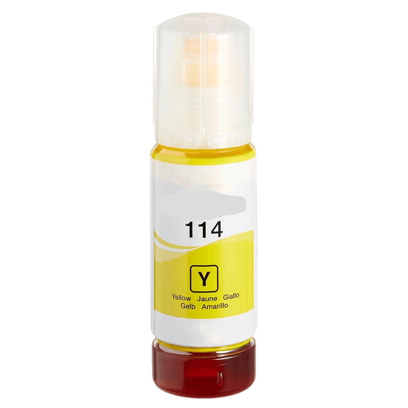 PixoJet Epson 114 C13T07B440 gul bläck refill | Innehåll: 70 ml.