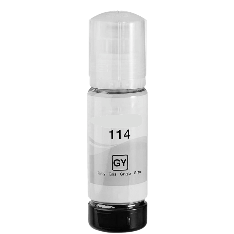 PixoJet Epson 114 C13T07B540 grå bläck refill | Innehåll: 70 ml.