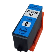 PixoJet Epson 202 C13T02H24010 XL cyan bläckpatron | Innehåll: 12 ml.