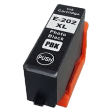 PixoJet Epson 202 C13T02H14010 XL foto svart bläckpatron | Innehåll: 12 ml.
