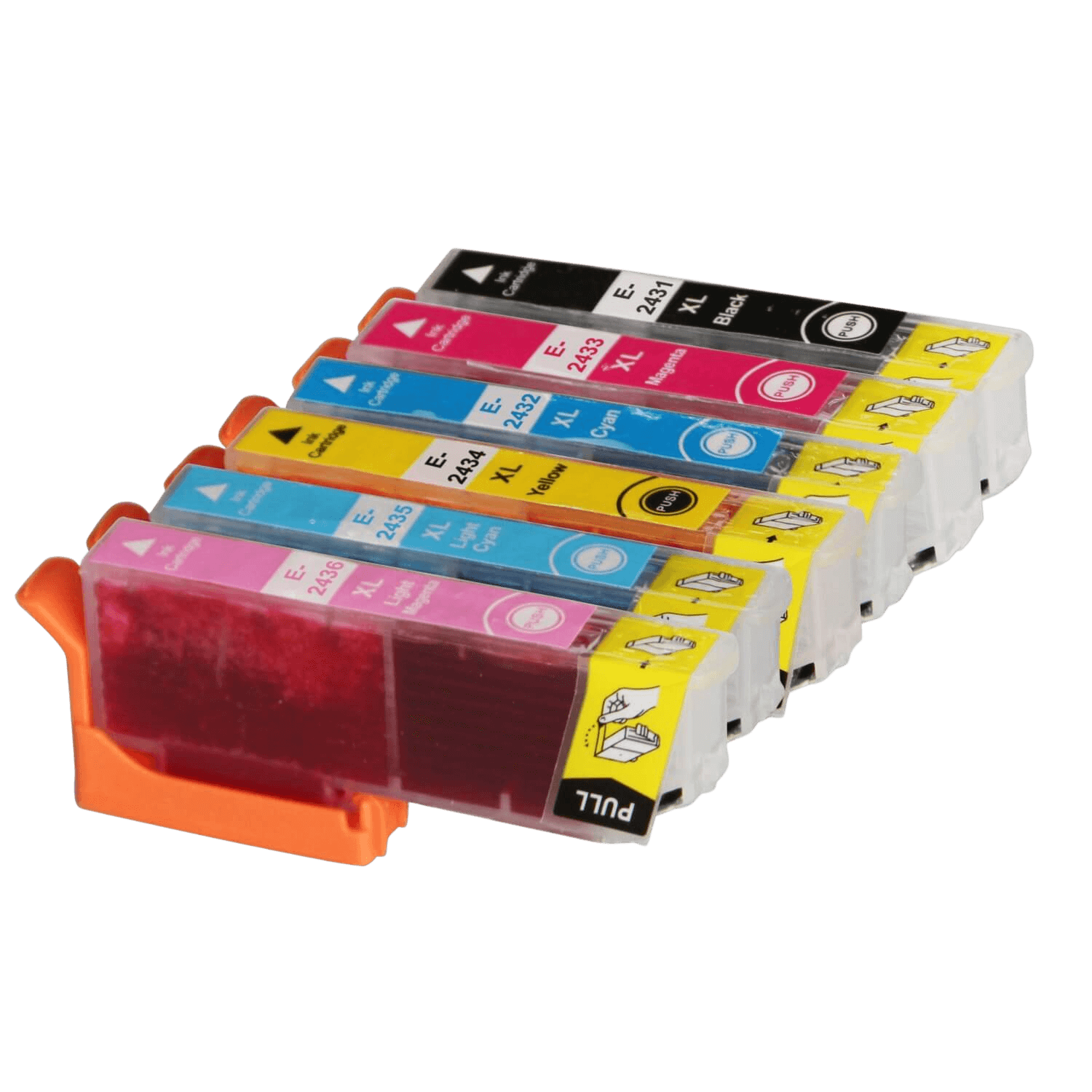 PixoJet Epson 24 XL rabattpaket - 6 st.
