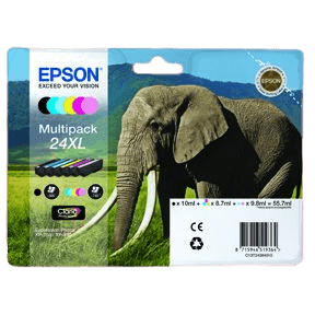 Epson Original 24 C13T24384011 XL CMYK rabattpaket