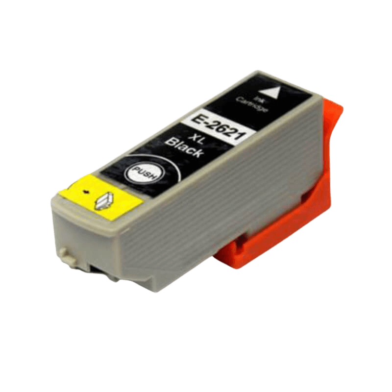 PixoJet Epson 26 C13T26214010 XL svart bläckpatron | Innehåll: 25 ml.