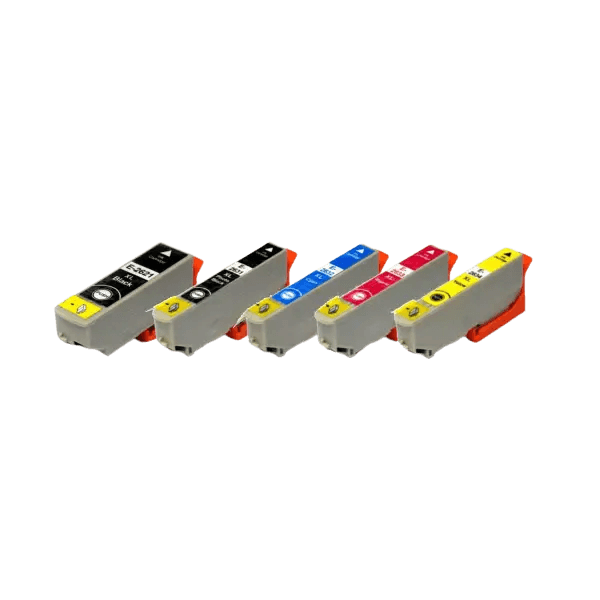 PixoJet Epson 26 XL rabattpaket - 5 st.