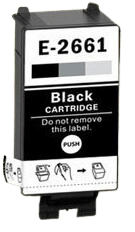 PixoJet Epson 266 C13T26614010 svart bläckpatron | Innehåll: 9 ml.