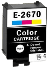 PixoJet Epson 267 C13T26704010 3 färger i en bläckpatron | Innehåll: 12 ml.