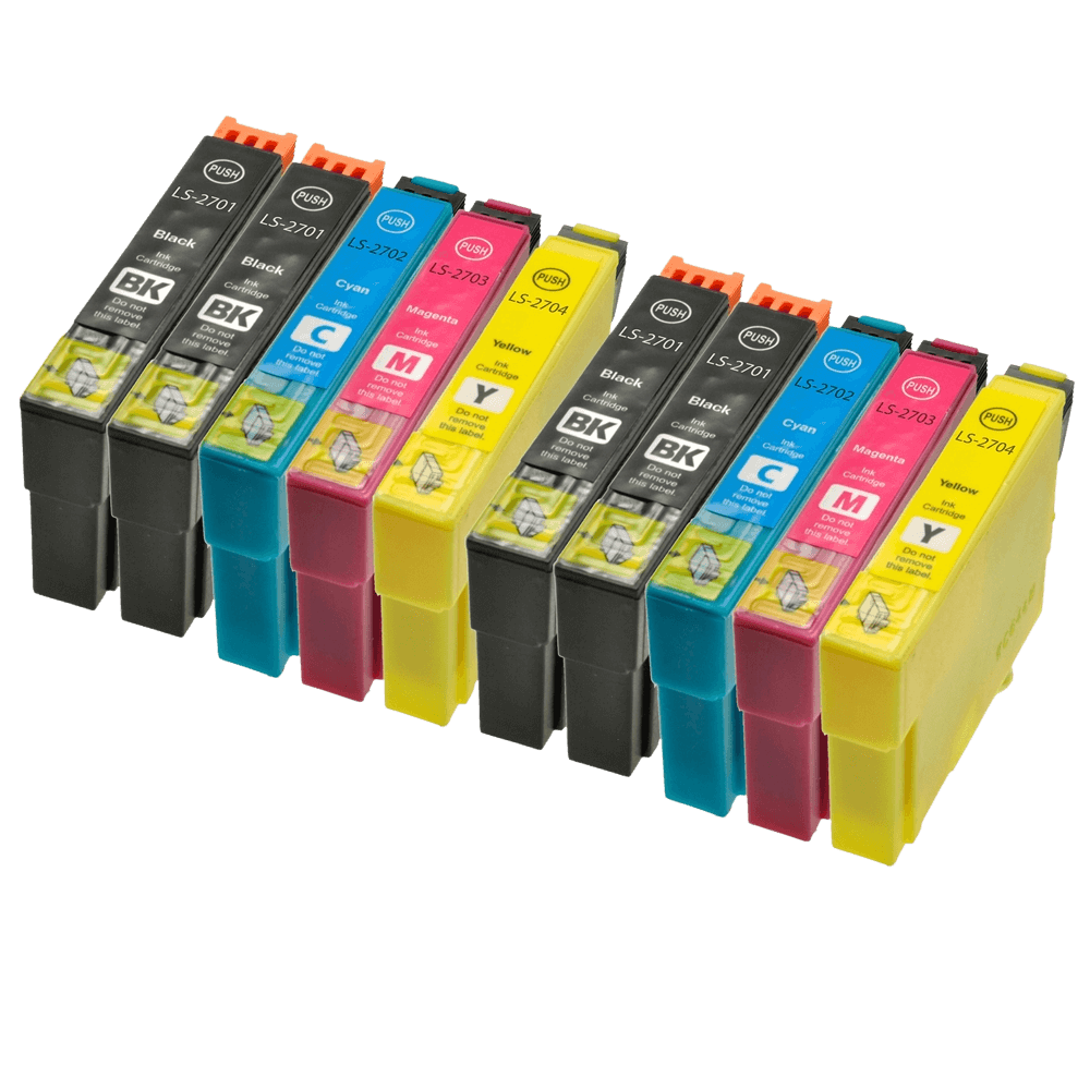 PixoJet Epson 27 XL rabattpaket - 10 st.