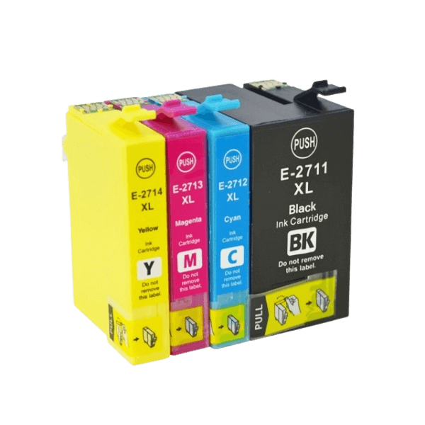 PixoJet Epson 27 XL rabattpaket - 4 st.