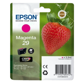 Epson Original 29 C13T29834012 magenta bläckpatron | Innehåll: 3,2 ml.
