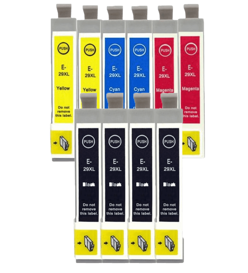 PixoJet Epson 29 XL rabattpaket - 10 st.