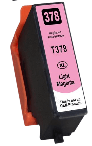 PixoJet Epson 378 C13T37964010 XL ljus magenta bläckpatron | Innehåll: 11 ml.