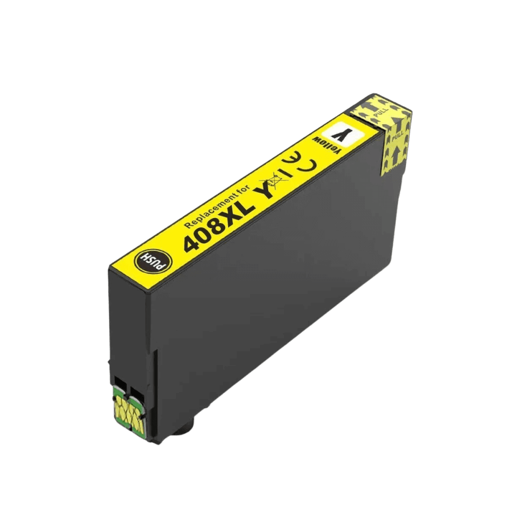 PixoJet Epson 408 C13T09K44010 XL gul bläckpatron | Innehåll: 1700 sidor